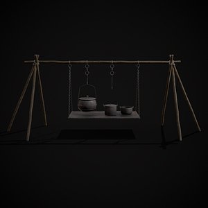 3D Cooking Pot Set