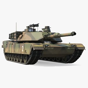M1 Abrams Tank 3D model