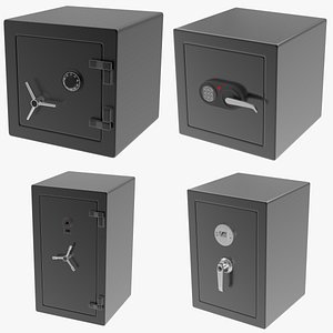 3d safes lock model
