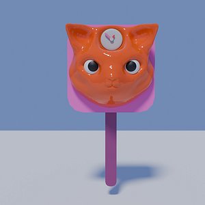 Wall mounted cat clock