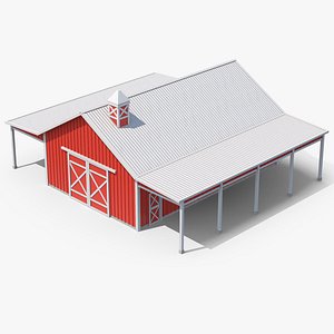 Red Barn 4 3D model