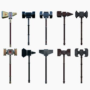 50 War hammers pack