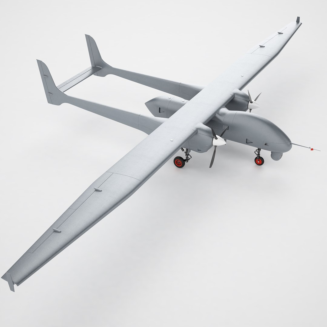 3D model Turkish UAV Aksungur 01 - TurboSquid 1998438