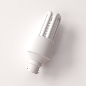 cfl bulb 3d model