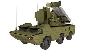 3D 9K33 Osa SA-8 Gecko model