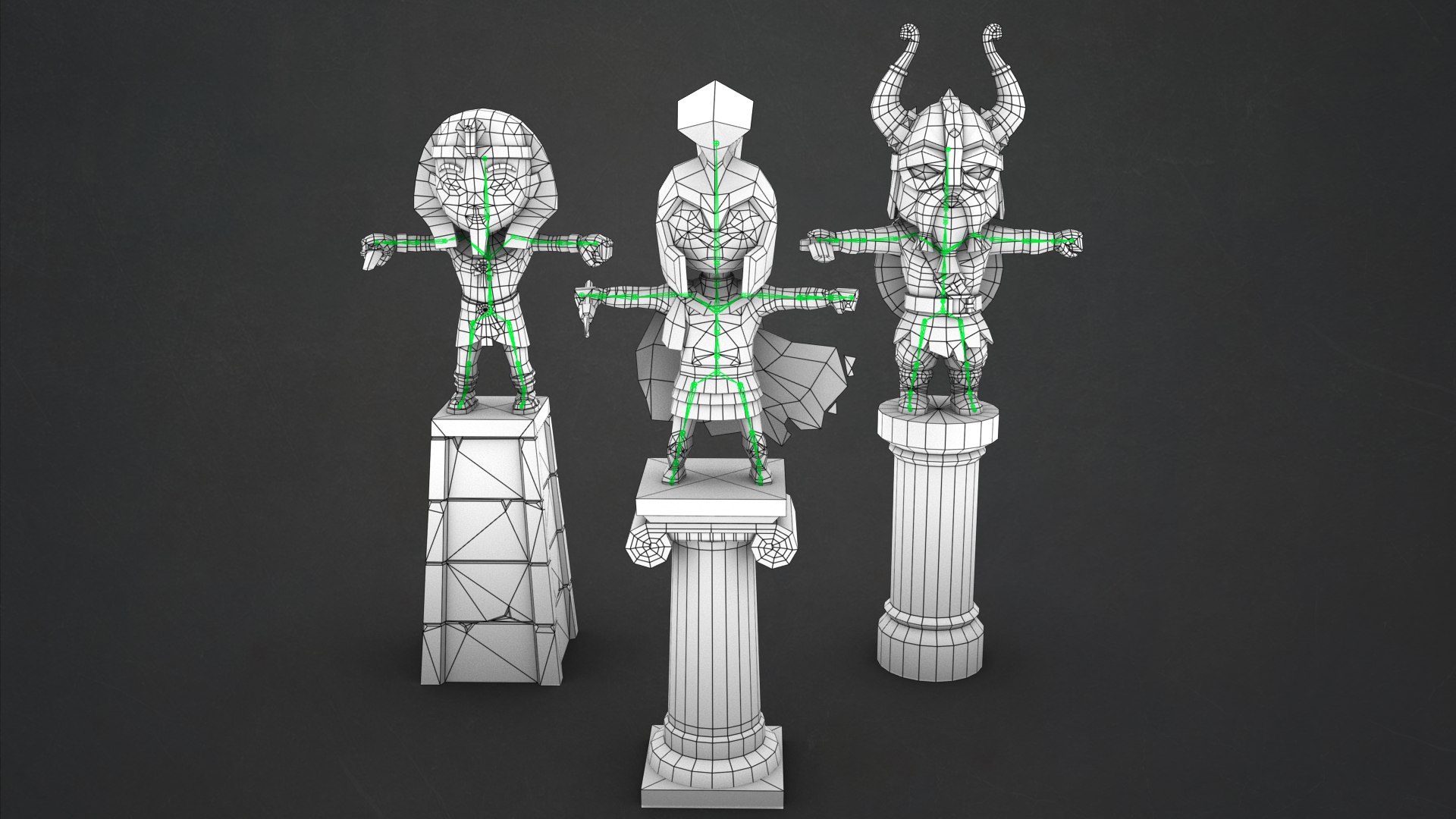3D Free Ancient Warriors model https://p.turbosquid.com/ts-thumb/Au/Ny0tvb/sD/wireframe_02/png/1629414678/1920x1080/fit_q87/975a8a95a6f638c0e7410a8ad40ef8050671f134/wireframe_02.jpg