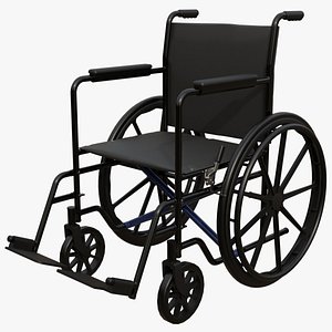 3D model Wheelchair 2 Basic