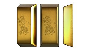 3D model Wayang Gold Bar
