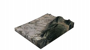 Himalchuli Mountain 3D model