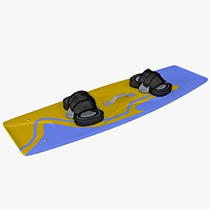 kitesurf board 3d model