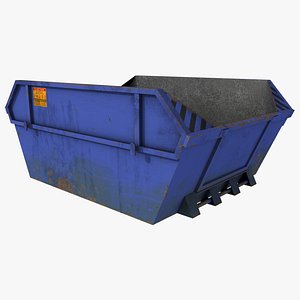 dumpster red 3d max