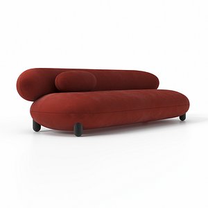 3D Noom Flock Sofa 270