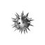 Stainless Steel Spiked Ball 3D model