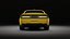 Dodge Challenger SRT Helli Jaune modèle 3D