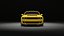 Dodge Challenger SRT Helli Jaune modèle 3D