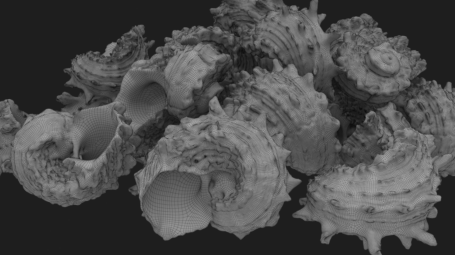 Angaria Delphinus Pile Model - TurboSquid 2214463