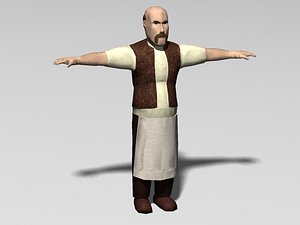 a lowpoly landlord