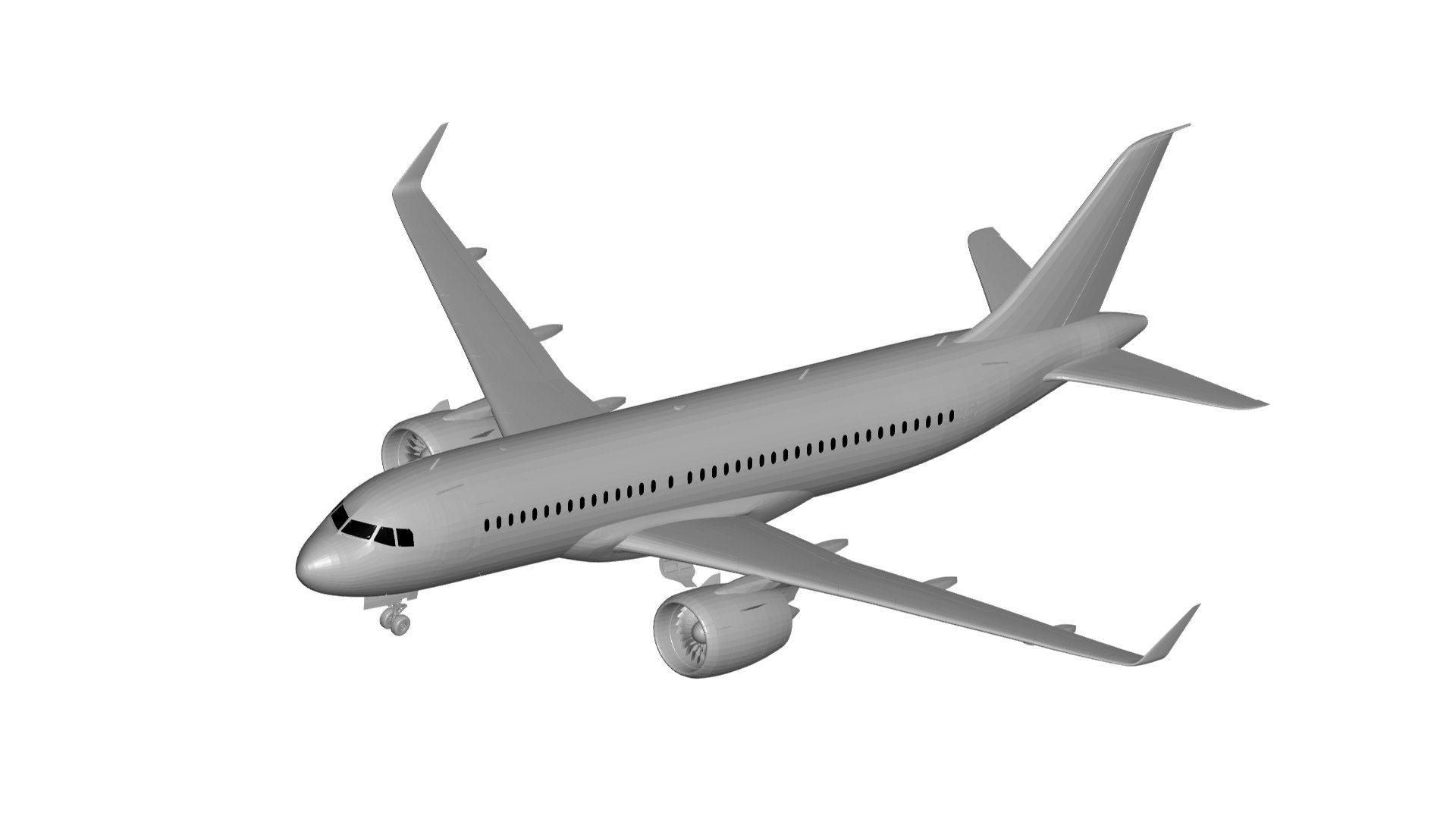 3D Airbus A320 Model - TurboSquid 1985815