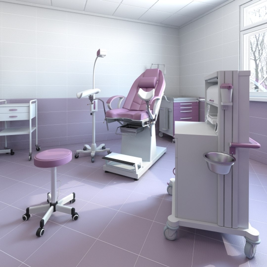 Room Gynecological 3D Model - TurboSquid 1255150