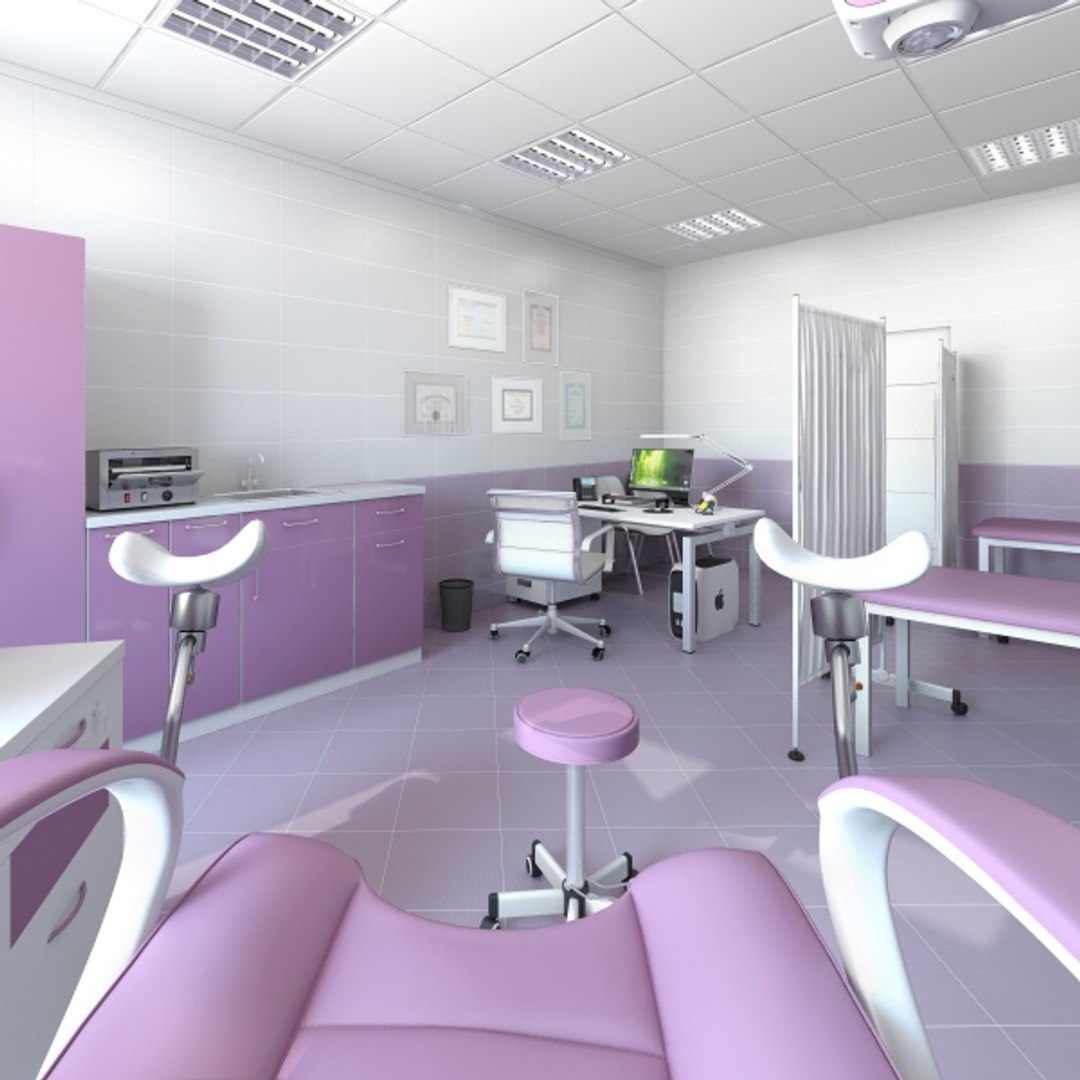 Room Gynecological 3D Model - TurboSquid 1255150