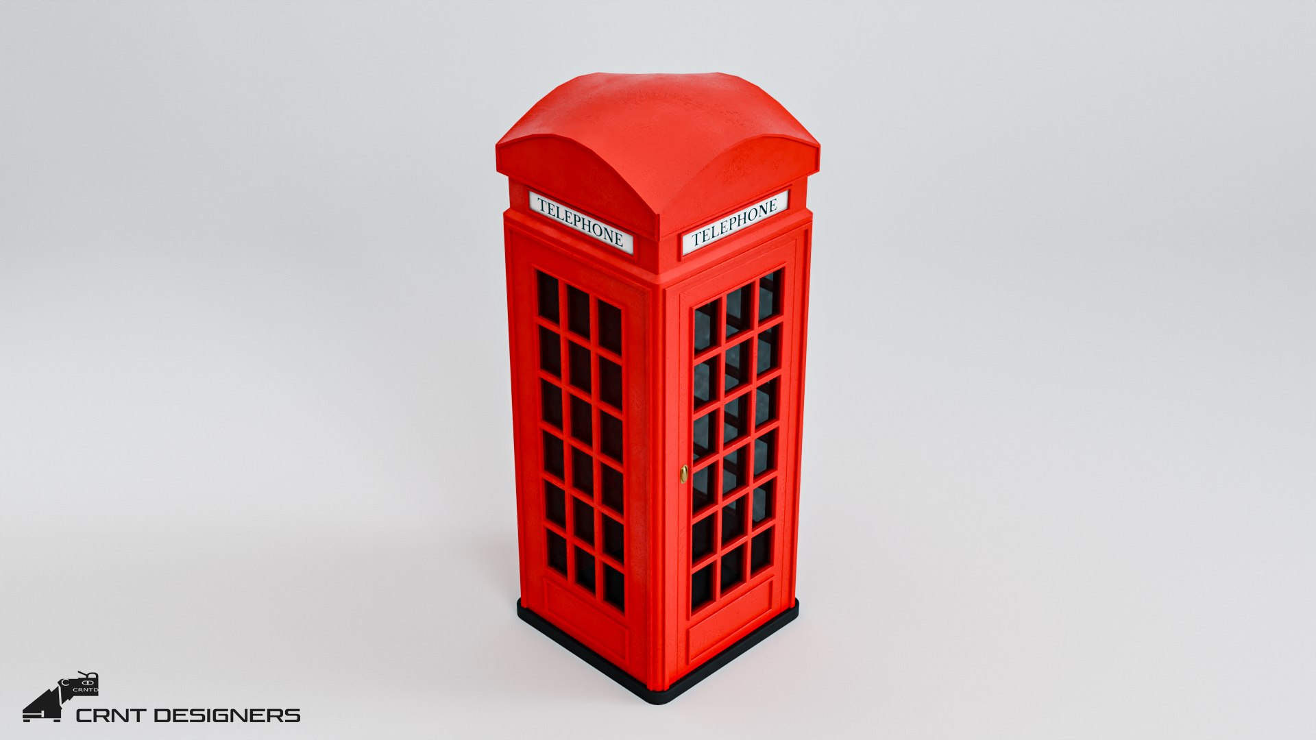 Telephone Booth 3D Model - TurboSquid 2347176