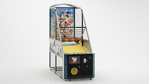3D Basketball Slot Machine Hoop Dreams model