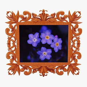 wall frame 3d model