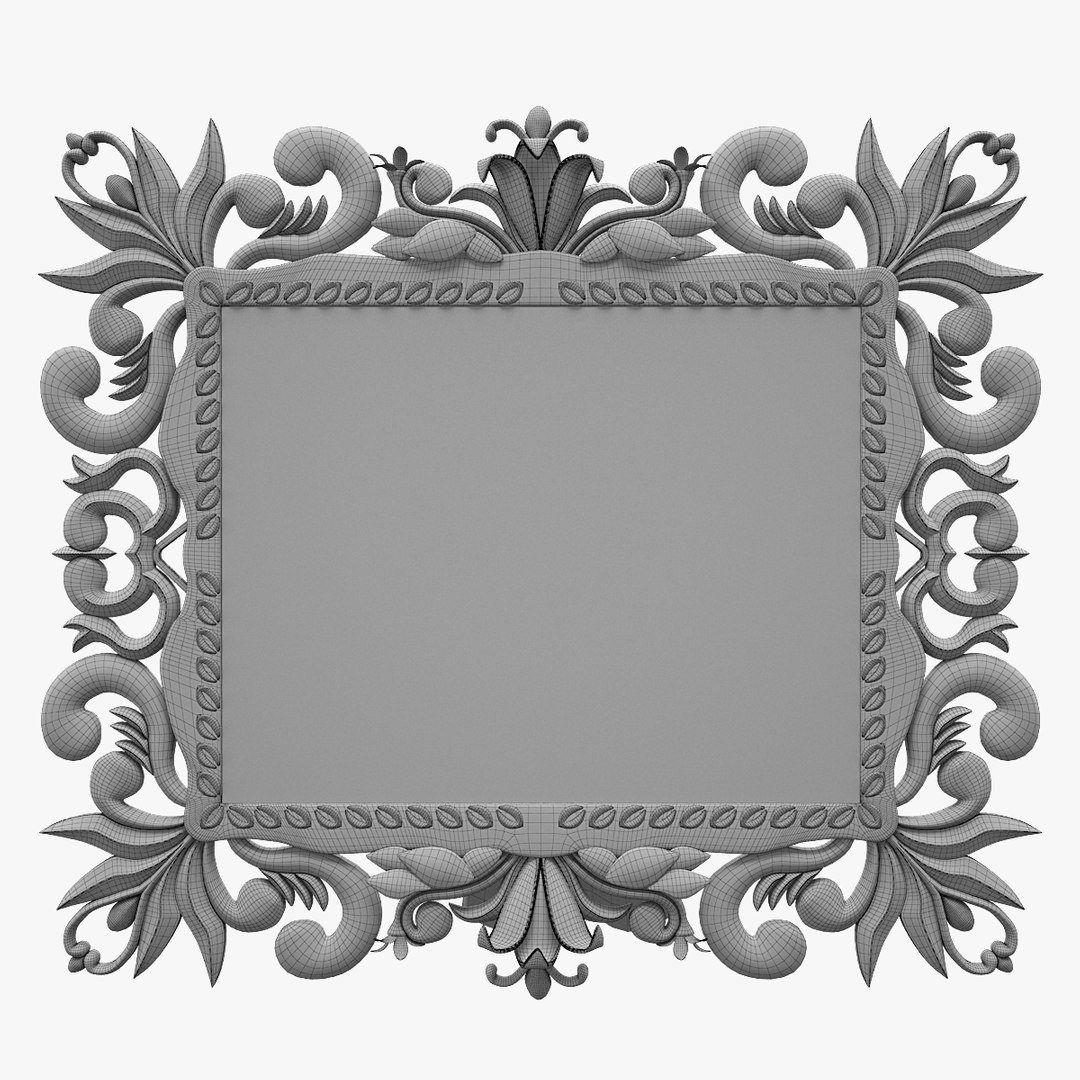 wall frame 3d model