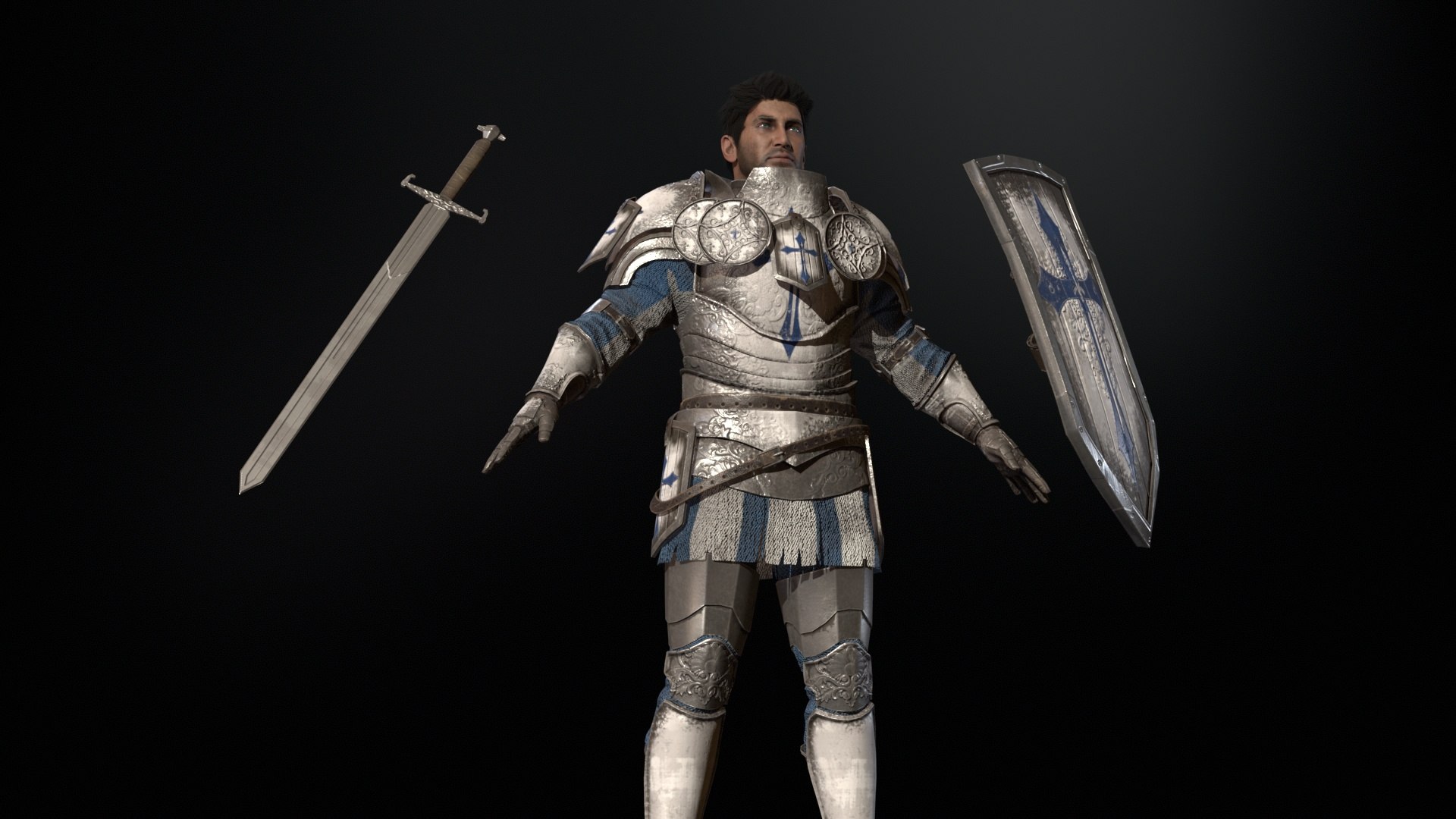 3D Model NPC Knight2 - TurboSquid 2182092