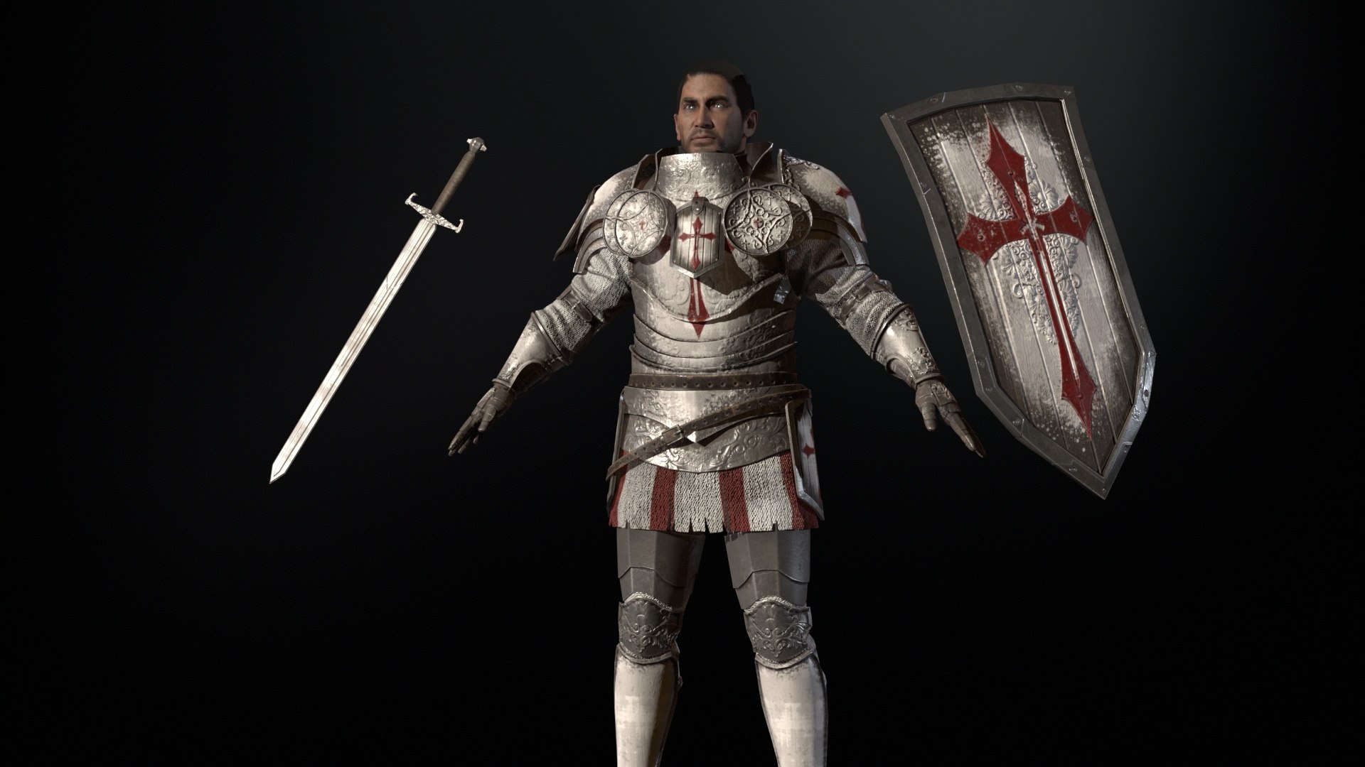 3D Model NPC Knight2 - TurboSquid 2182092