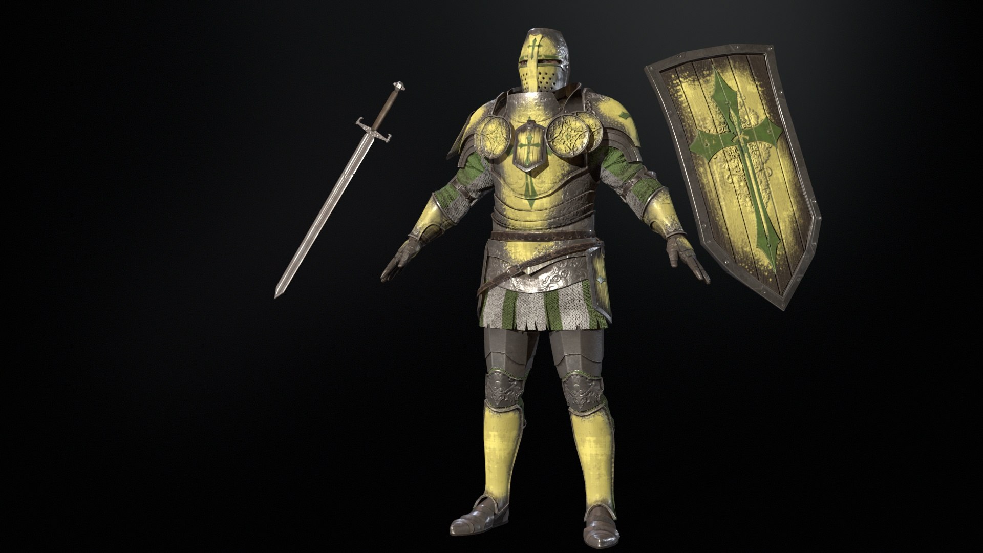 3D Model NPC Knight2 - TurboSquid 2182092