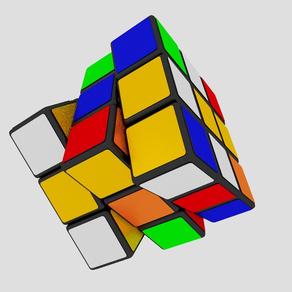 3D rubick s cube model - TurboSquid 1484311