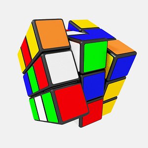 3D rubick s cube model
