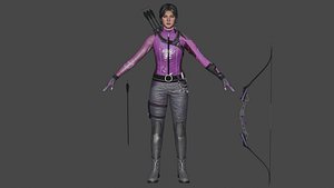 Kate Bishop 3D model