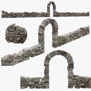Retaining wall  Arch  Ruins