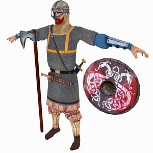 viking varangian guard 3d 3ds