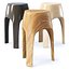 Stool 3 legs by Pols Potten