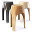 Stool 3 legs by Pols Potten