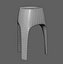 Stool 3 legs by Pols Potten