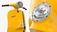 Hulajnoga Z-Scooter Vespa Standup Żółta