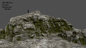 3D model rocks