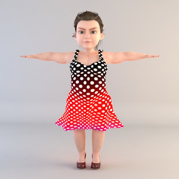 rigged character 3D