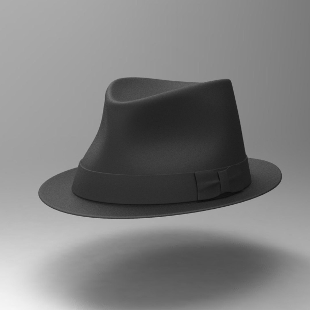 hat fedora 3d model https://p.turbosquid.com/ts-thumb/Av/IOBJja/G1VPeuCb/23/jpg/1317896910/1920x1080/fit_q87/7c3ae8e4bf84a2941c62c6837747e24acb1abe1b/23.jpg