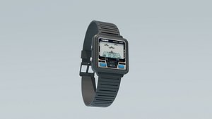Casio Game CG7 3D model