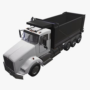 Kenworth T800 Dump Truck 3D model