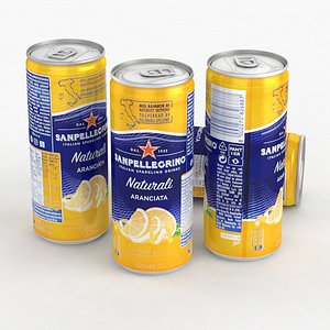 Beverage Can Sanpellegrino Naturali Aranciata 330ml 2022 model