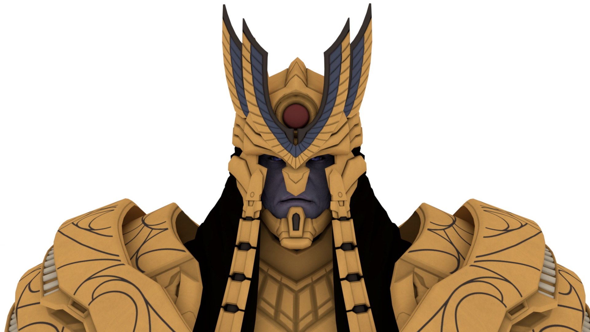 3D Kronostribute Warrior Rigged And Animated - TurboSquid 2378199