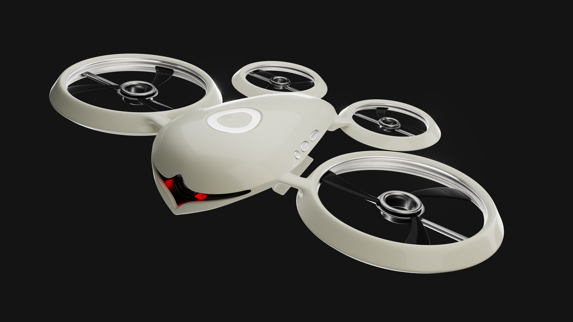 Futuristic Sci-Fi Drone 3D Model - TurboSquid 2261146