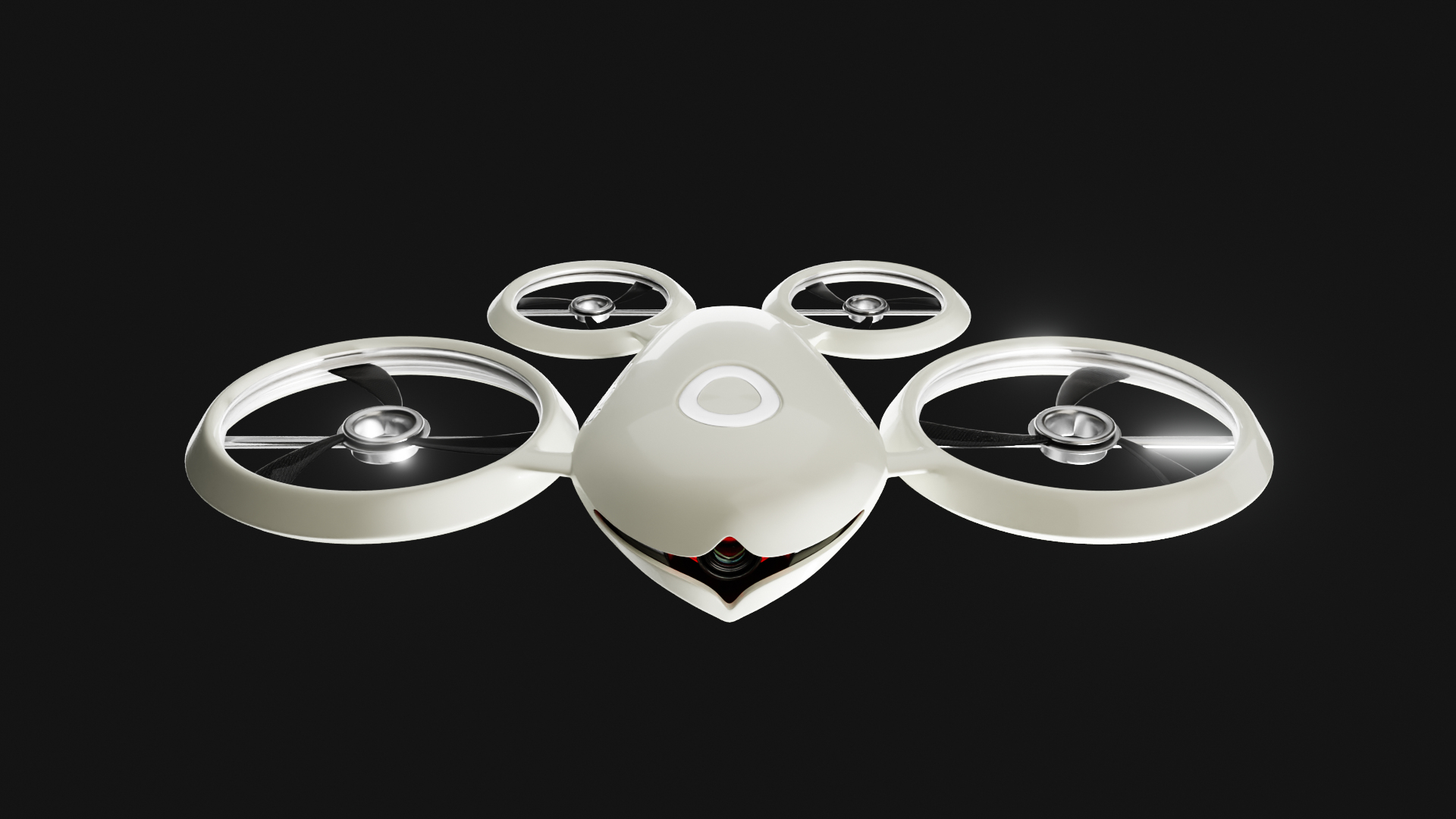 Futuristic Sci-Fi Drone 3D Model - TurboSquid 2261146