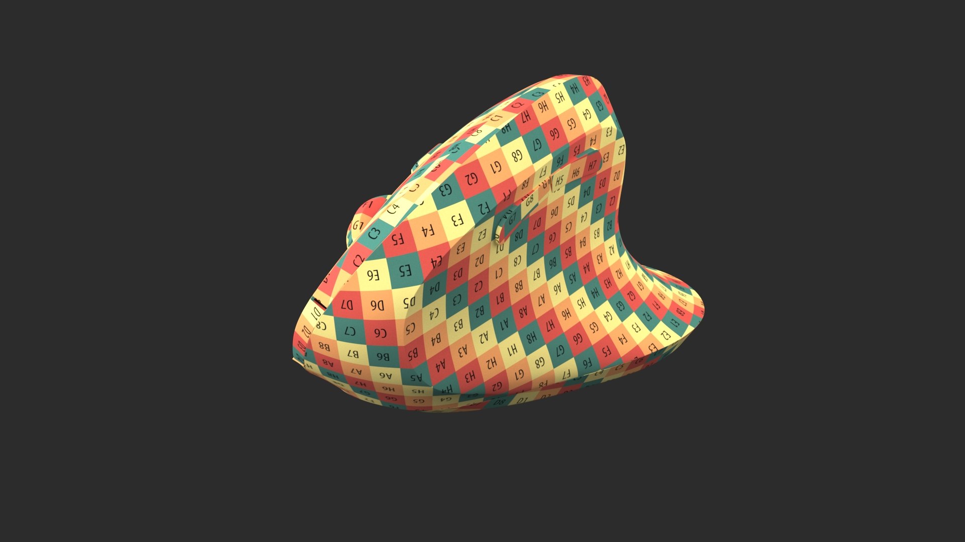 PC Ergonomic Mouse 3D Model - TurboSquid 2068779